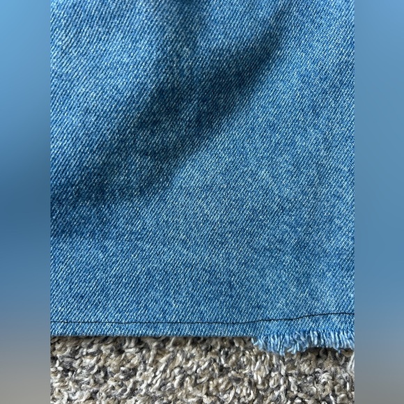 Vintage American Profile Jeanswear Denim Skirt vintage size 7/8 - Picture 4 of 9